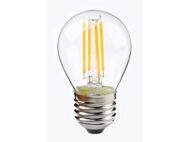 Лампа светодиодная "LED G45 4W Filament" 4 Вт 220V 3000K тёплый цвет (Е 27)
