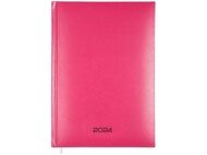 Ежедневник датированный А5 176л "Attomex. Even" цвет розовый обложка бумвинил 2024 год (2332484)
